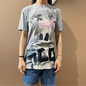 MCQ Gray Graphic T-Shirt